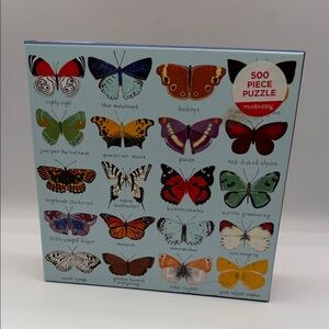Butterfly 500 Piece Puzzle